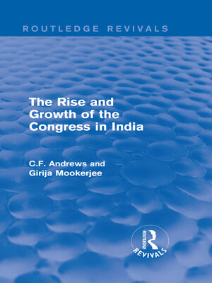 cover image of Routledge Revivals